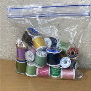 Assorted Sewing Thread Spools lot
